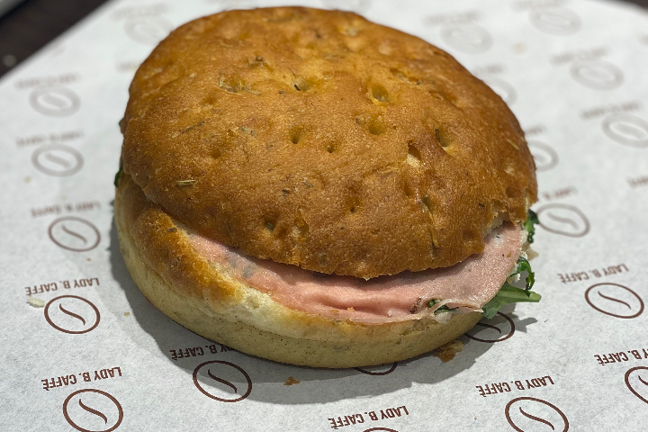 Foccacia Mortadella - Lady B Caffé