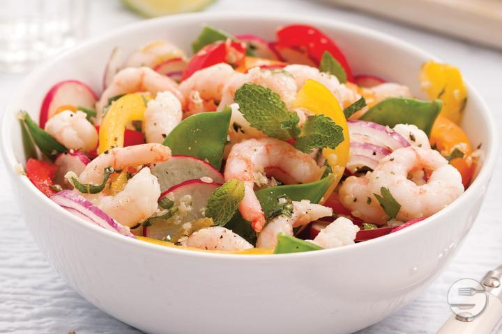 Salade de Crevettes - Big Pizza