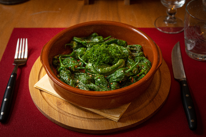 Piementos de Padron - Sir Andrew's Restaurant