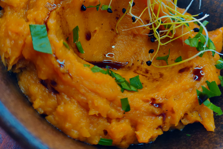 Andrews Sweet potatoe mash - Sir Andrew's Restaurant
