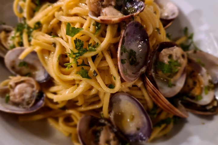 Tagliolini alle vongole - Saxo beach