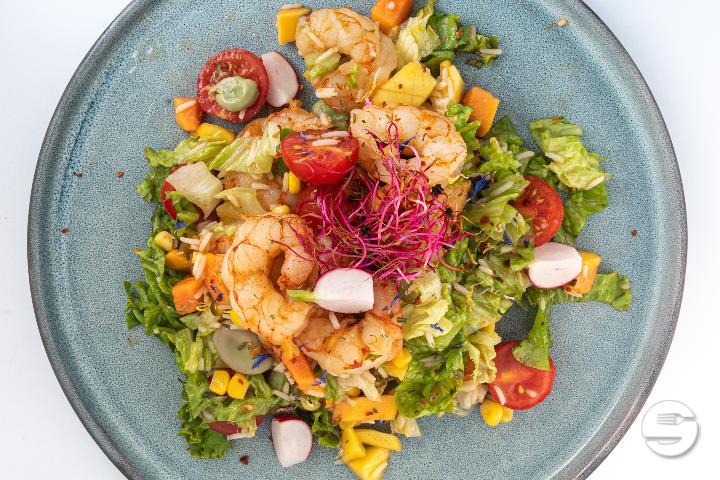 Salade de Crevettes - Cafe Bel Ami