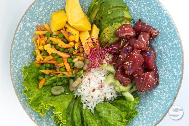 Tuna Poke Bowl - Cafe Bel Ami