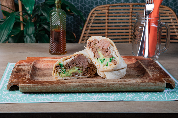 Burrito Cochinita Pibil - Cafe Bel Ami