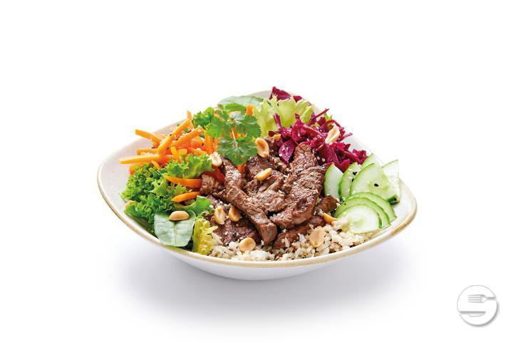 Peanut Beef Bowl - dean&david