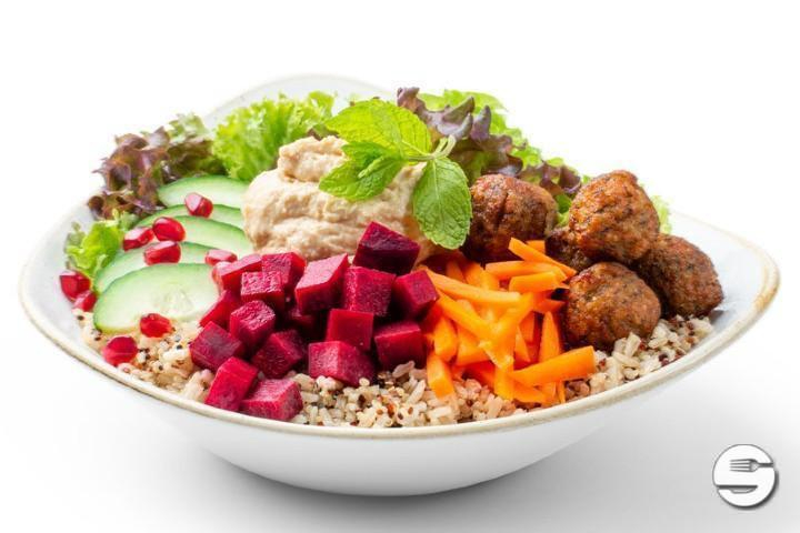 Vegan Falafel Bowl - dean&david