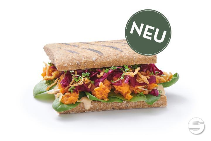 Vegan Sweet Potato Sandwich - dean&david