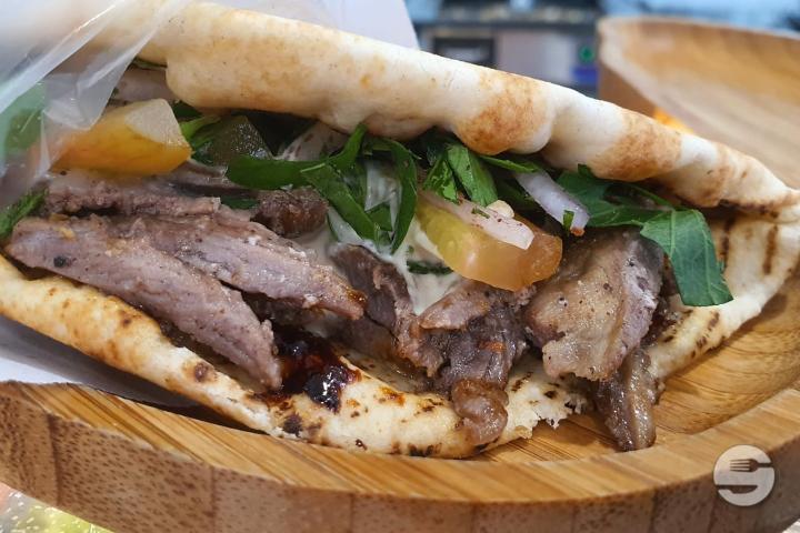 Sandwich Chawarma Poulet - Zeitouna
