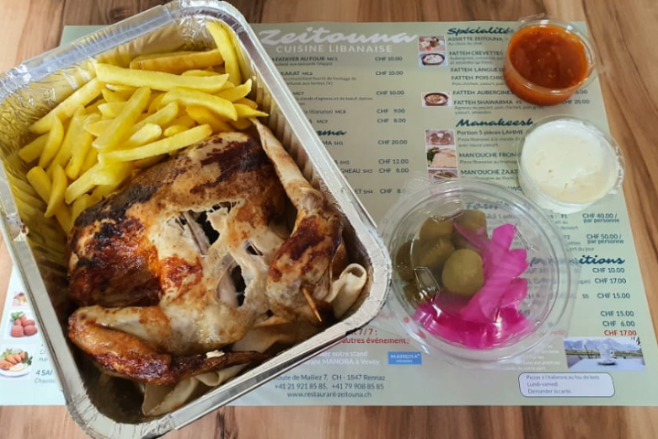 Poulet rôti - Zeitouna