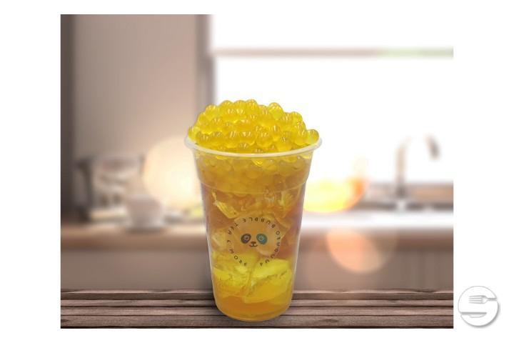 Peach Maracuja x Passionfruit - Pandaro Bubble Tea & more