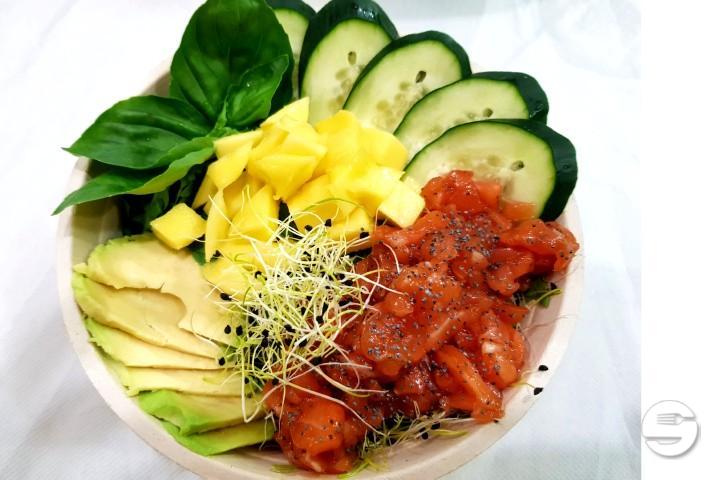 Salmon poké - TartaBurg