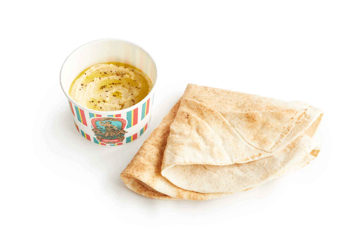 Hummus and Flatbread - Leon