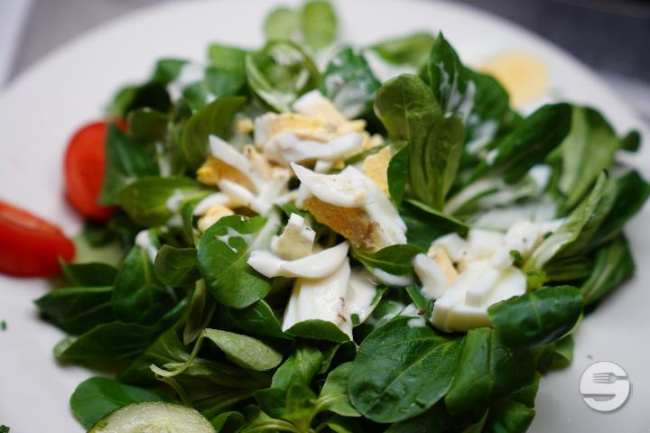 Mimosa Salad with nuts - La Pergola
