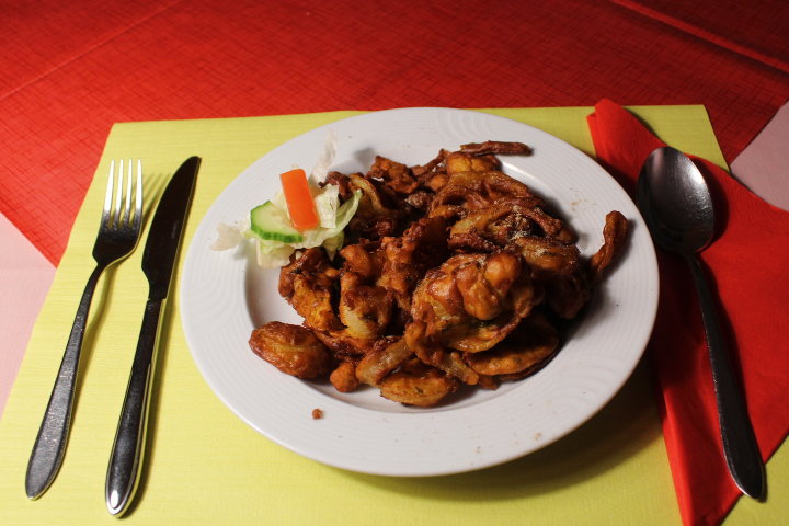 Onion Bhaji - India Palace