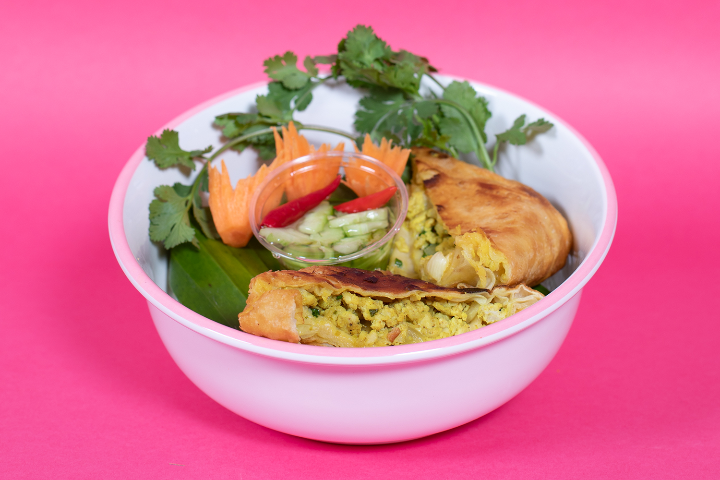 Moutabak et sauce vinaigre sucrée maison - Mama Thaï