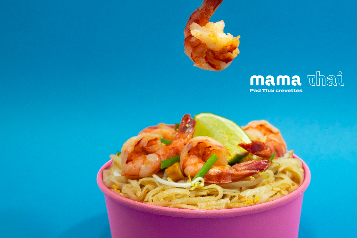Pad thaï Crevettes - Mama Thaï