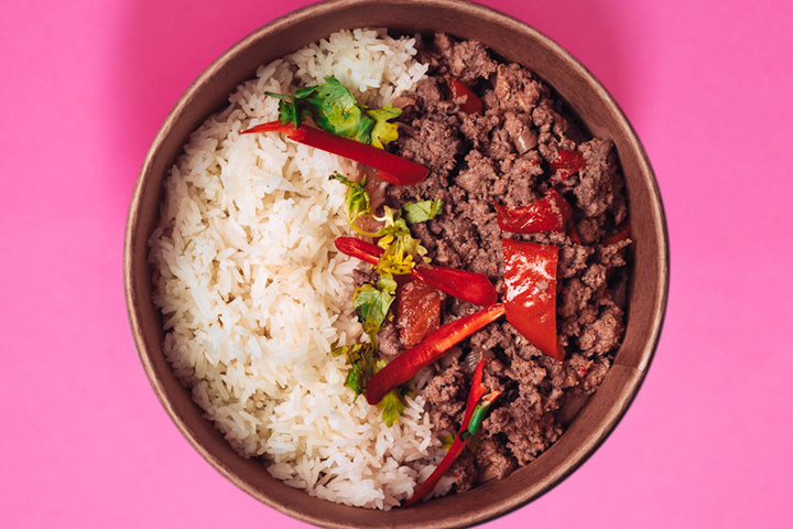 Boeuf sauté au Basilic - Mama Thaï