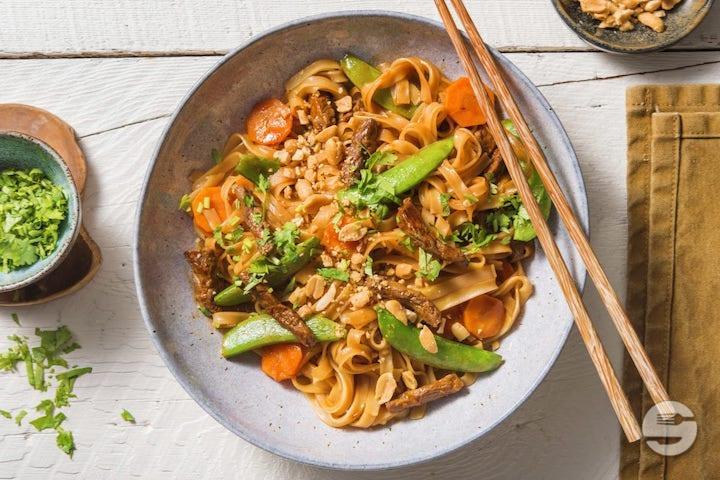 Pad Thaï au Bœuf 🥩 - Pad Thaï