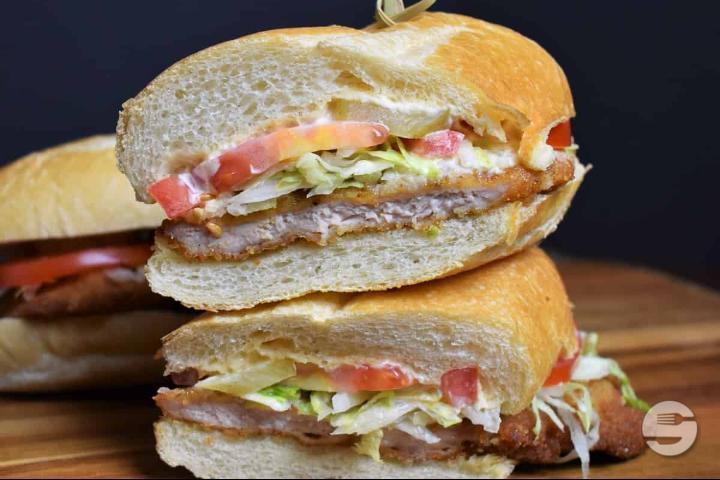 Brother's Classic Pork Sandwich - Burger Brothers