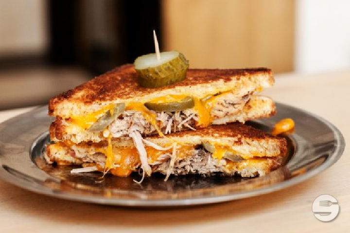 Brother's Pork Cheese Sandwich - Burger Brothers