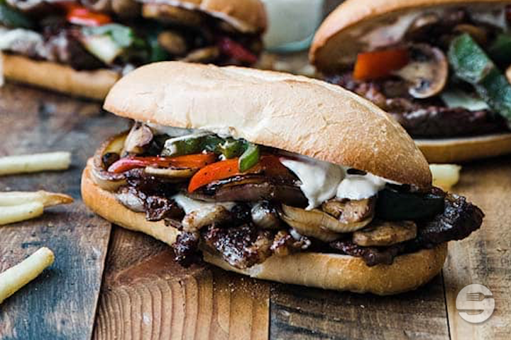 Bro's Classic BBQ Ribeye Sandwich - Burger Brothers
