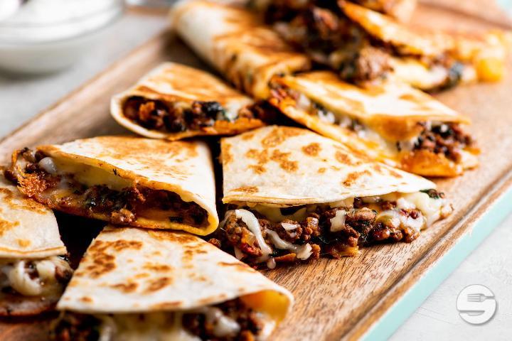 Beef Quesedillas - Texas Club