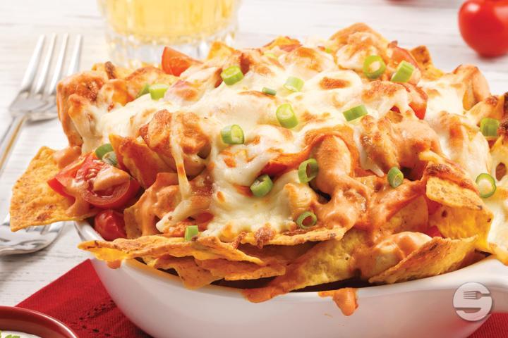 Chicken Nachos - Texas Club