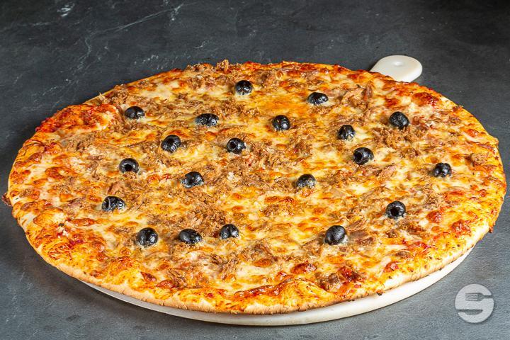 Pizza Thon ø 45 cm disponible dès 10h00 - Migros Take Away du Silo