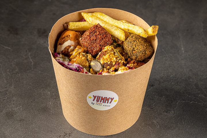 Box falafel - Migros Yummy Take Away Métropole