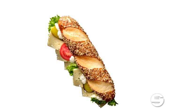 Baguette Fromage - Brezelkönig Basel SBB