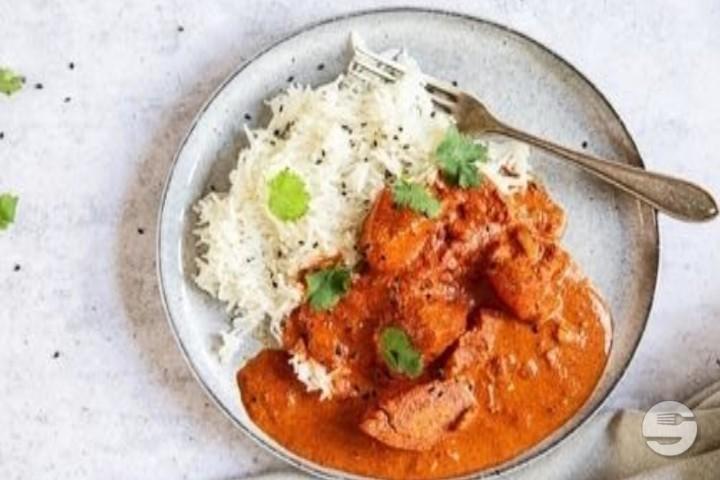 Butter chicken with Rice - Ooh!Curry