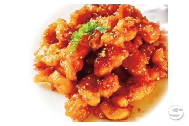fish in sweet and sour sauce - Rising Sun
