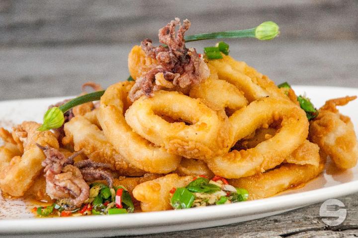 Chili Calamari - Shanti