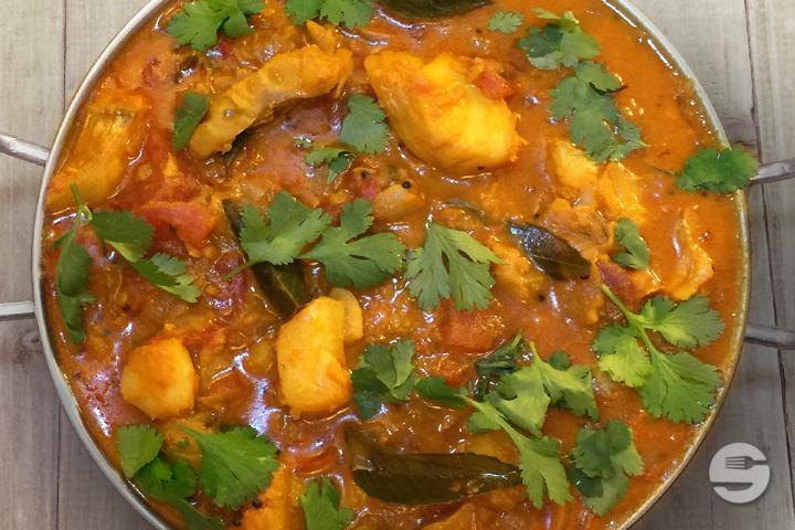 Poulet mangue curry Kerala - Shanti