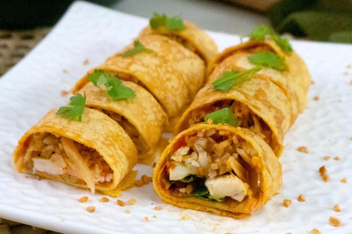 Hausgemachte Popiah (5 Stück) - Krung Thai Restaurant