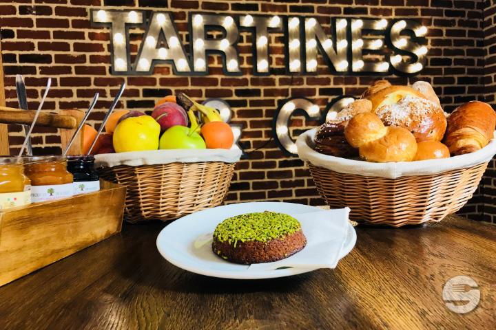 Tartelette Pistache - Tartines & Co