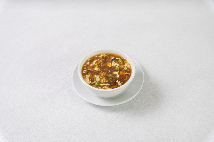 01. Hot and Sour Chicken Soup - Qing Dao Express