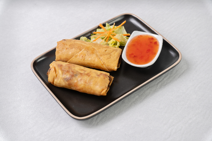 21. Vegetable Spring Rolls - Qing Dao Express
