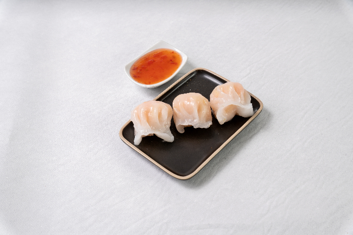 25. Steamed Ha-Kau Pork Raviolis - Qing Dao Express