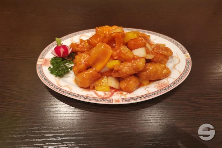 41. Sweet and Sour Chicken - Qing Dao Express