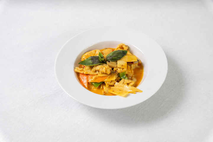 42A. Chicken with Yellow Curry - Qing Dao Express