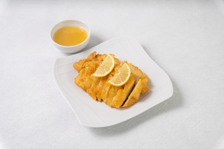 48. Chicken in Lemon Sauce - Qing Dao Express