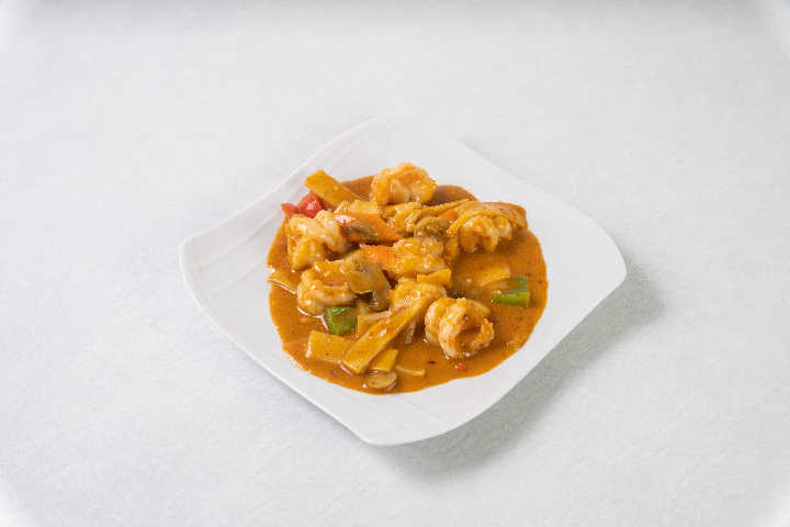 83. Shrimps with Saté Sauce - Qing Dao Express