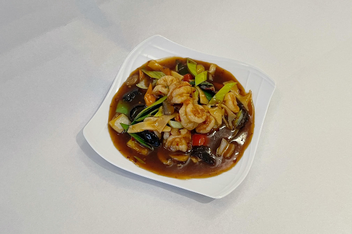 85. Shrimps in Setchouan Sauce - Qing Dao Express