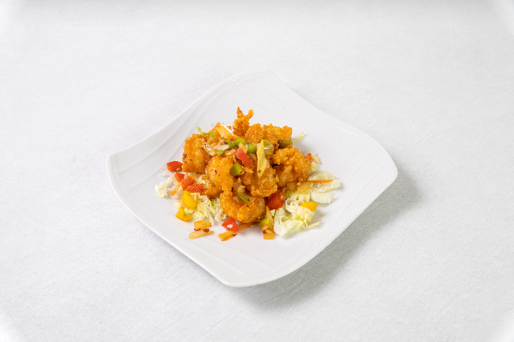 87. Shrimps with Salt and Pepper - Qing Dao Express