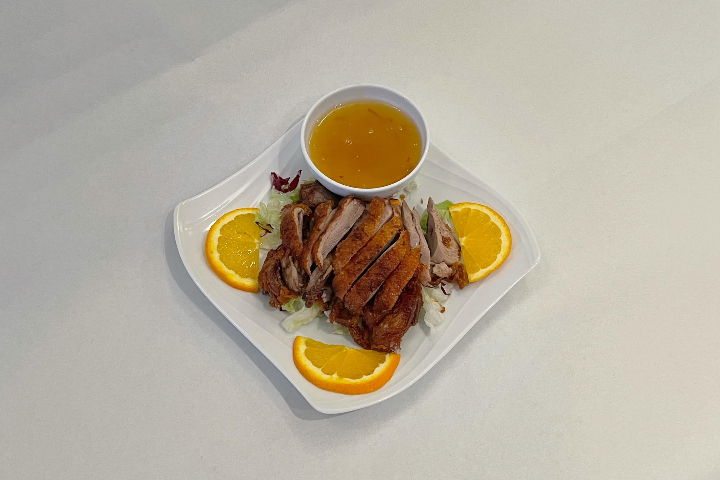 94. Duck with Orange Sauce - Qing Dao Express