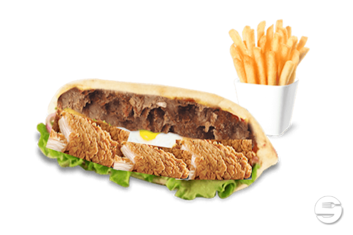 Sandwich Kebab - La Casa de la Pizza