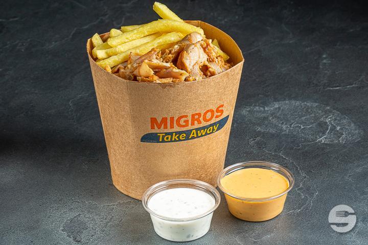 Chicken Kebab Box - Migros Restaurant Take Away d'Yverdon