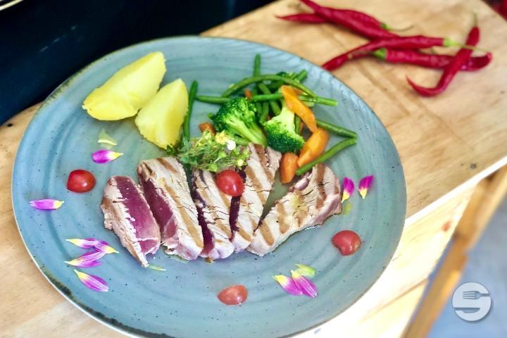 Tagliata of beef with balsamic vinegar - Ristorante Giardino