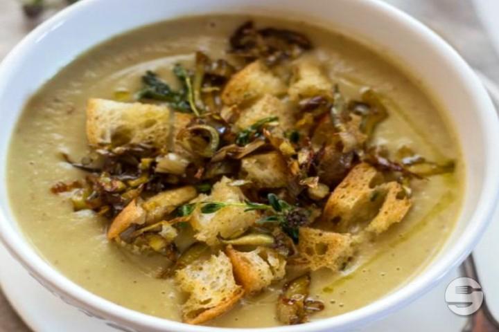 Cream of artichokes - Ristorante Giardino